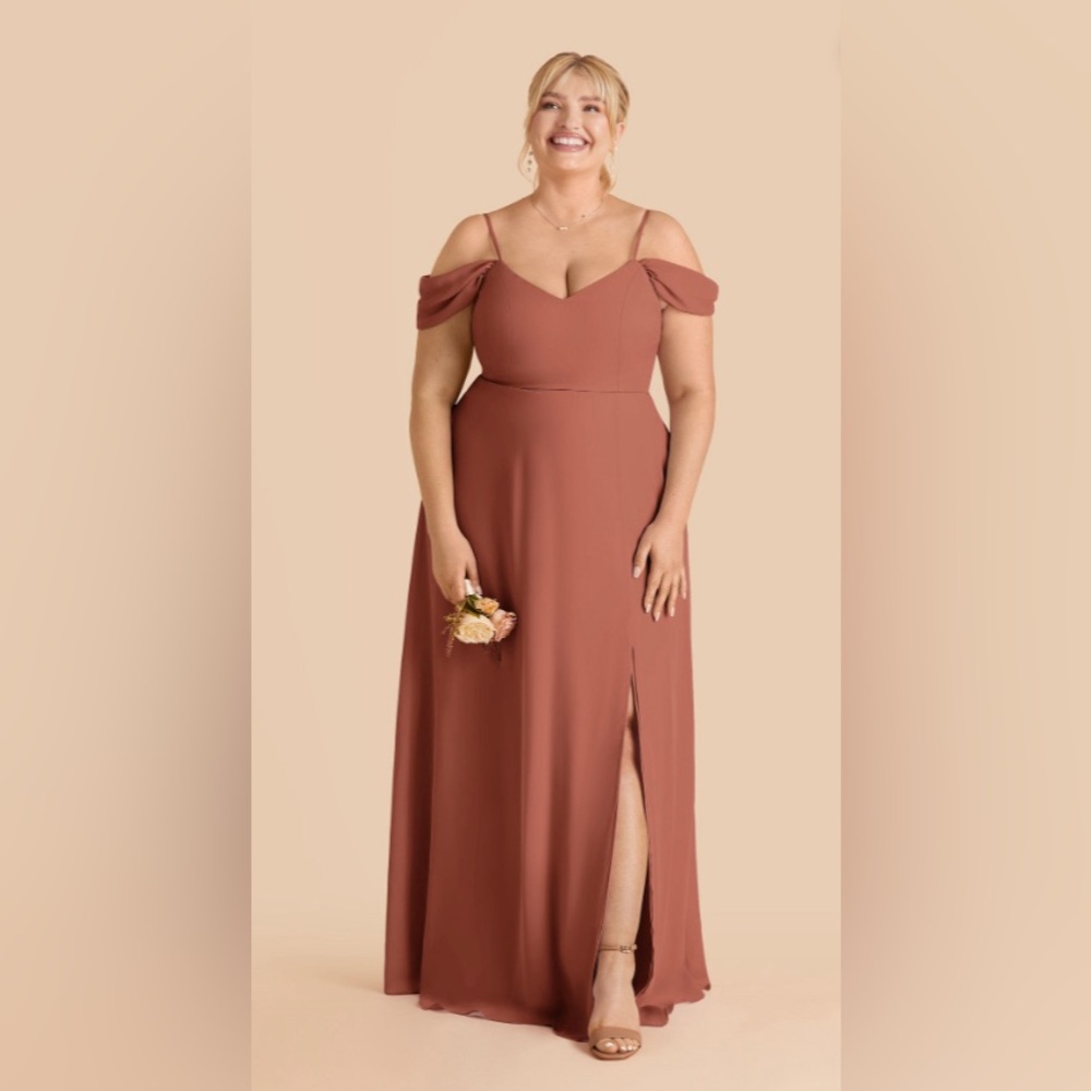 Women’s Birdy Grey Devin Convertible Chiffon Maxi Bridesmaid Dress